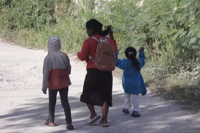 Las comunidades rurales son las que más padecen el frío en la entidad.