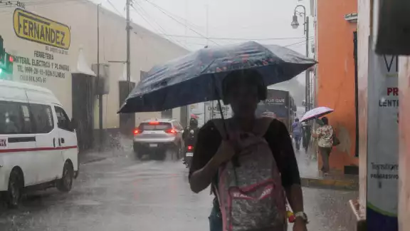 Se tendrán fuertes lluvias vespertinas en Yucatán esta semana