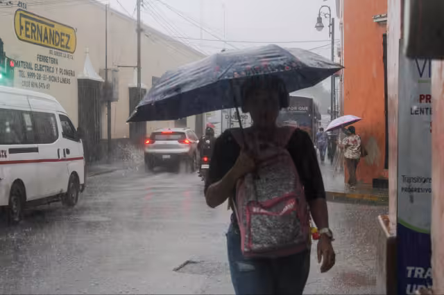 Se tendrán fuertes lluvias vespertinas en Yucatán esta semana