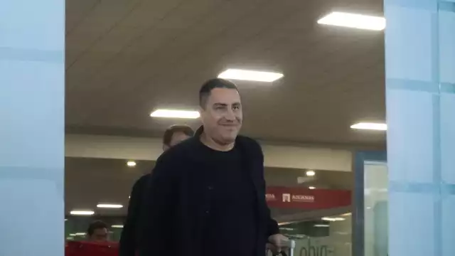 Efraín llegó en la madrugada a la CDMX