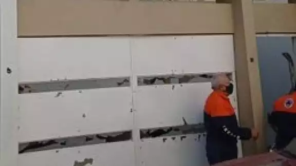 La explosión sólo dejó daños materiales
