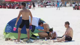 Progreso recibió en promedio a 12 mil visitantes en el fin de semana