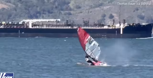 El momento del accidente