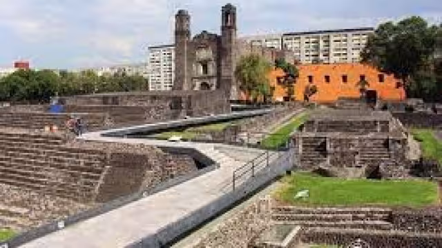 Los restos humanos fueron localizados en Tlatelolco