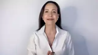 Premio Nobel de la Paz: María Corina Machado llega a Oslo y hace primera aparición pública después de casi un año