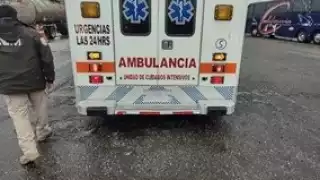 La ambulancia fue detectada con irregularidades