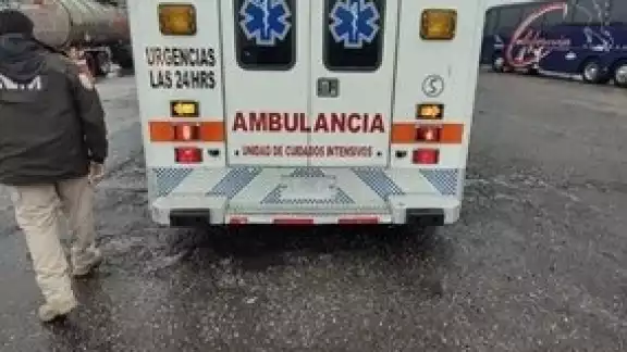 La ambulancia fue detectada con irregularidades La ambulancia fue detectada con irregularidades