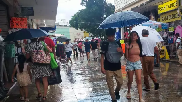 Las lluvias continuarán en Yucatán esta semana