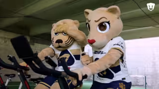 Pumas Femenil estrena mascota: Goya acompañará a Goyo en la Liga MX