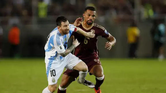 Messi en acción desde Venezuela Messi en acción desde Venezuela