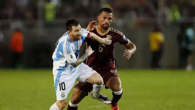 Messi en acción desde Venezuela