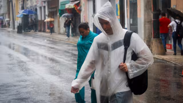 Las lluvias serían mayormente fuertes durante la tarde