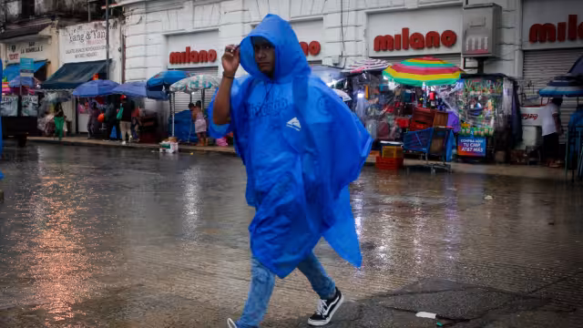 Las lluvias serán muy fuertes en la Península de Yucatán