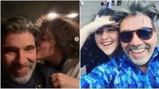 Su nieta agradeció a su abuelo el estar en su vida