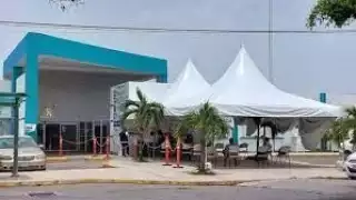 Ninguno de los nosocomios de Chetumal, capital del estado y cabecera municipal, presenta pacientes intubados
