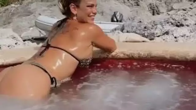 Niurka pasa fin de semana en Cozumel, Quintana Roo