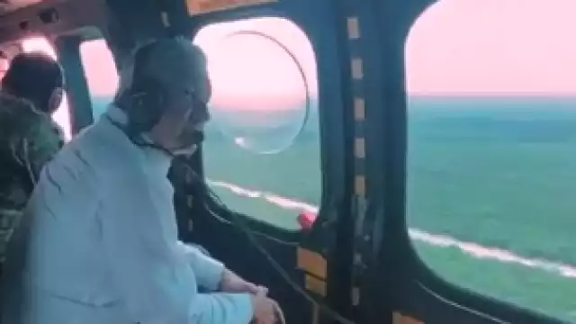 AMLO recorrerá en un sobrevuelo las obras de los tramos del Tren Maya este fin de semana