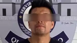 Los elementos policiales procedieron con la detención del hombre