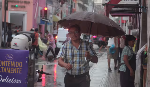Las lluvias seguirán este fin de semana en Yucatán