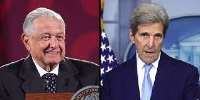 AMLO se reúne con John Kerry, enviado especial para el clima de EU