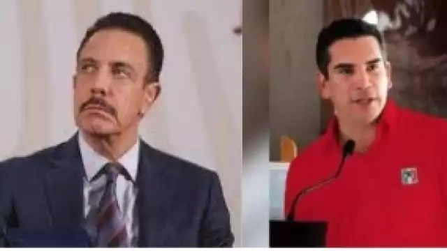 Alito Moreno y Omar Fayad protagonizan una batalla rumbo a las elecciones gubernamentales. Foto: Especial