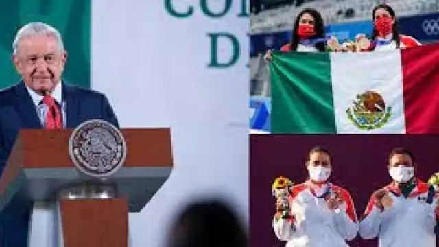 Tras obtener cuatro medallas de bronce, el Presidente reconoció el esfuerzo de los atletas mexicanos en los Juegos Olímpicos de Tokio 2020