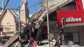 Un muerto y edificios colapsados en Filipinas tras potente terremoto