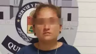 La mujer que responde al nombre Ivonne “N”, quien aún se encontraba en el lugar, fue detenida