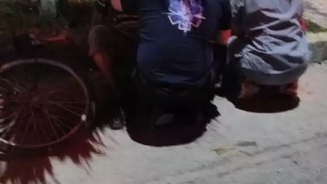 El hombre mayor sufrió golpes severos