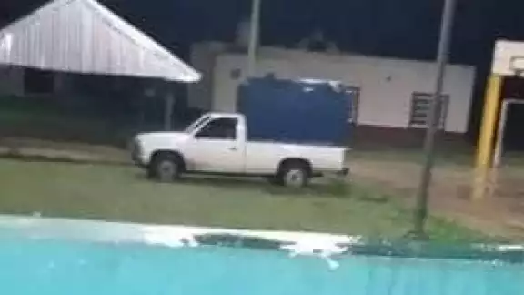 Los hombres viajaban a bordo de la camioneta Los hombres viajaban a bordo de la camioneta
