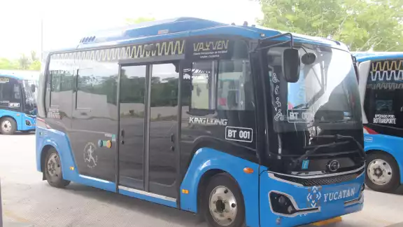 Las unidades mini Va y Ven tienen capacidad de hasta 22 pasajeros Las unidades mini Va y Ven tienen capacidad de hasta 22 pasajeros