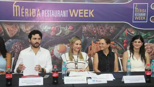 Presentan la séptima edición del Mérida Restaurant Week, del 29 de septiembre al 5 de octubre próximo
