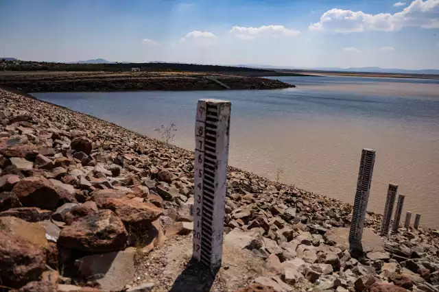 La sequía que hay en estos tiempos tiene a las presas de agua en capacidades mínimas.