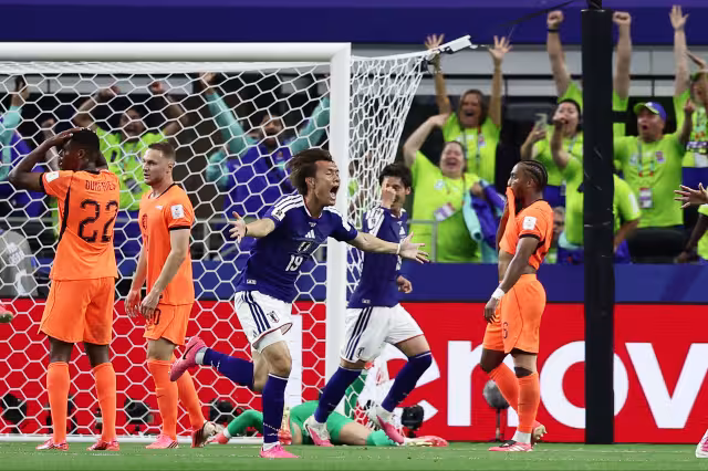 Los japoneses lucharon hasta el final y consiguieron el empate a 2-2.