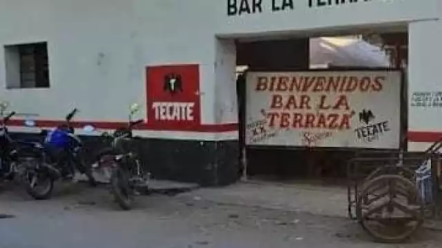 El bar La Terraza fue donde se registraron los hechos.