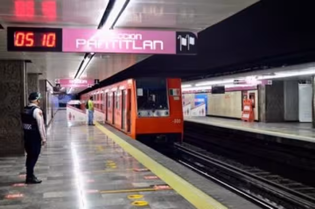 El servicio de la Línea 1 del Metro reinició con 10 trenes