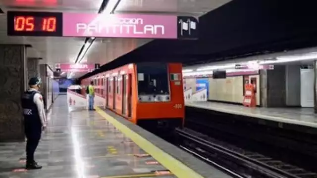 El servicio de la Línea 1 del Metro reinició con 10 trenes