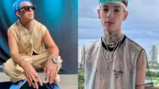 'Capi' Pérez imitó a Natanael Cano en Venga la Alegría. Foto: Especial