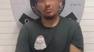 El detenido fue llevado a las instalaciones de la Policía Municipal de Cancún para ser entregado a las instancias correspondientes por el delito de robo