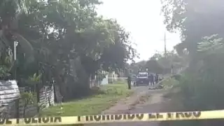 La Policía Quintana Roo acordonó el lugar para iniciar con el levantamiento del cuerpo