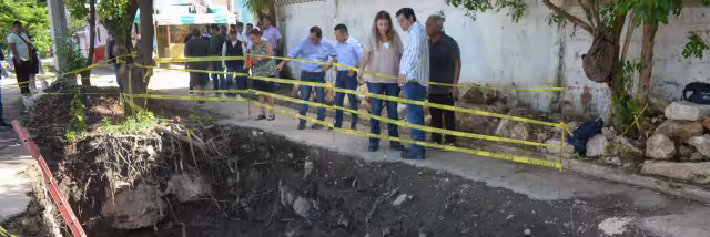 Se construyen nuevos pozos en la zona de Los Vergeles en Mérida