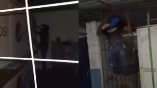 Vecinos golpean a presunto ladrón enVillamadero, Seybaplaya 