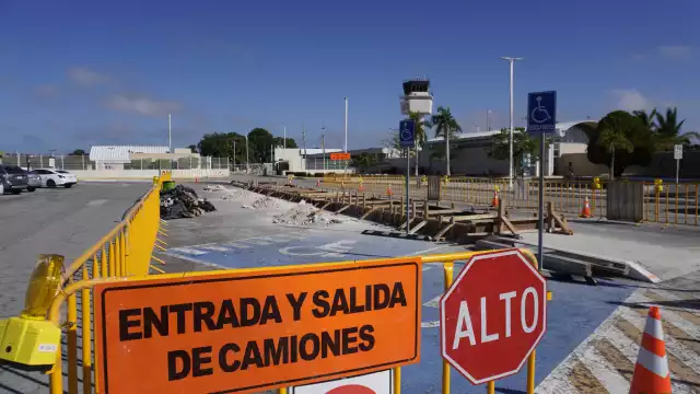 La administración de la terminal aérea pidió a los usuarios tomar sus precauciones ante los trabajos que se estarán realizando en la zona