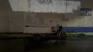 El vehículo fue abandonado en la calle 27.