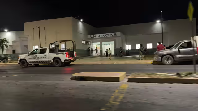El lesionado ingresó al hospital de Champotón acompañado por elementos de la Guardia Nacional