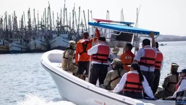 En el operativo se detectó a dos embarcaciones sospechosas, las cuales fueron aseguradas