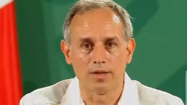 López-Gatell durante su conferencia de prensa