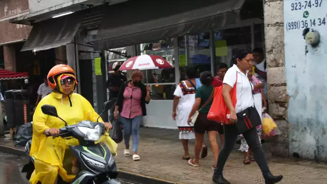Habrá posibles chubascos en Yucatán este fin de semana