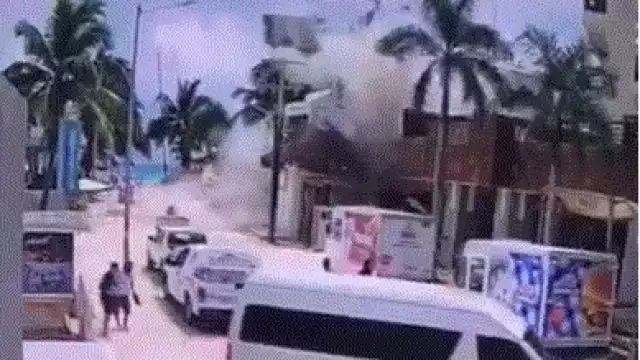 La explosión sucedió debido a la acumulación de gas en el restaurante