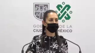 Claudia Sheinbaum durante conferencia de prensa